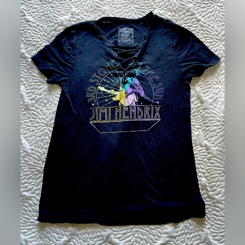 Jimi Hendrix 3rd Stone From The Sun Choker Tshirt